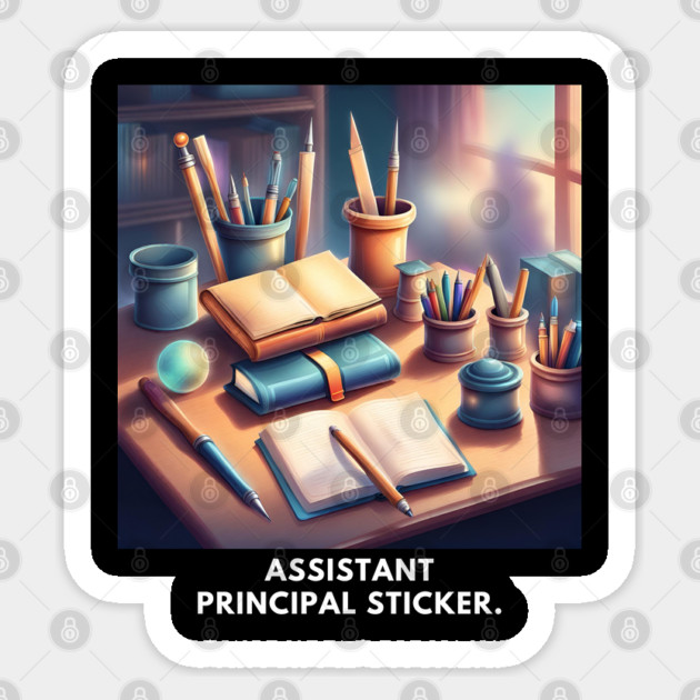 Assistant principal Sticker by BlackMeme94
