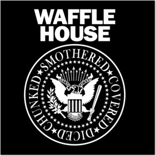 Rock N Roll x Waffle House Posters and Art