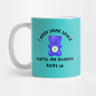Funny Edible Weed Gummy Mug