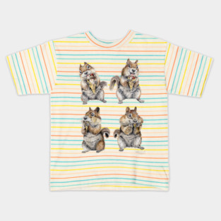 Nuts About Ice Cream Kids T-Shirt