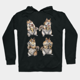 Nuts About Ice Cream Hoodie