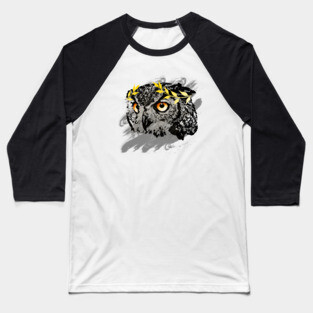 Athena's Owl Baseball T-Shirt