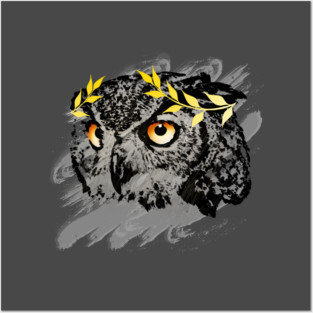 Athena's Owl Posters and Art