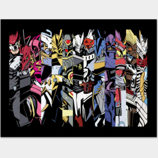 digimon royal knights Posters and Art