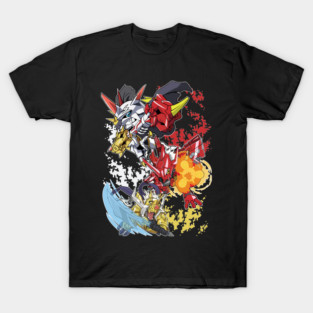 digimon omnimon alter s evolution T-Shirt