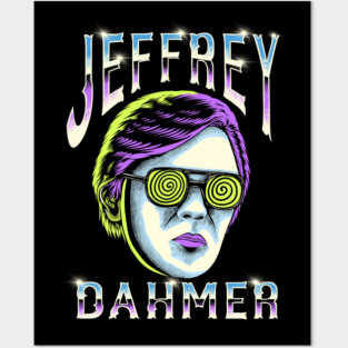 Jeffrey Dahmer - 90s Styled Retro Graphic Design Posters and Art