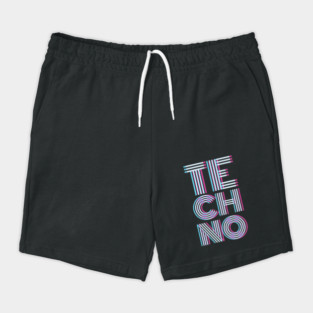 Techno Electronic Style Shorts