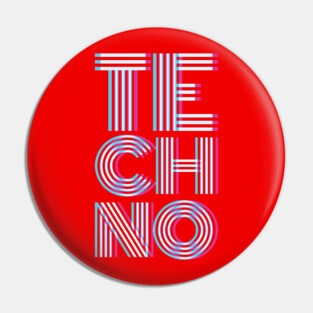 Techno Electronic Style Pin
