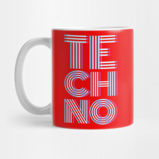 Techno Electronic Style Mug