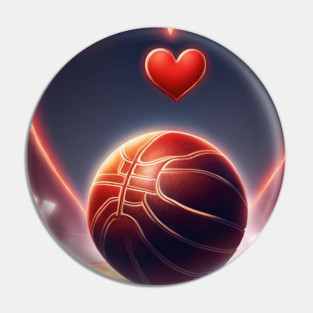 Basketball Lover Pin