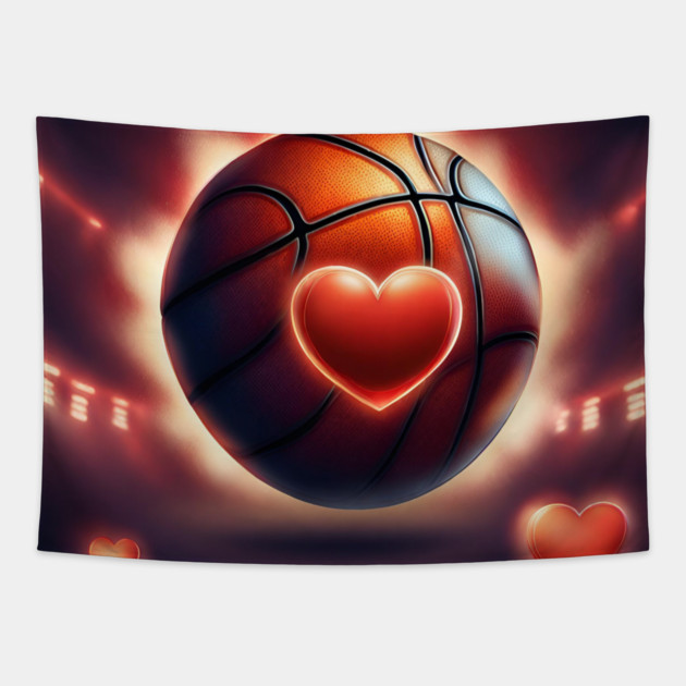 Basketball Lover Tapestry by BlackMeme94