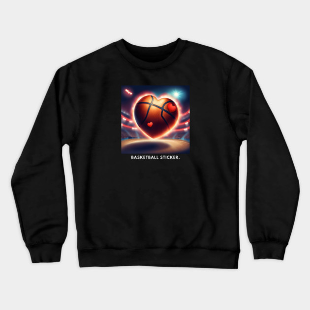 Basketball Lover Crewneck Sweatshirt by BlackMeme94