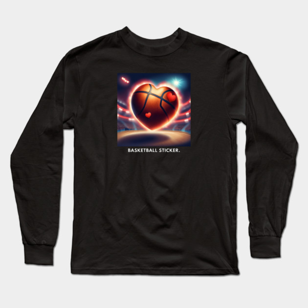 Basketball Lover Long Sleeve T-Shirt by BlackMeme94