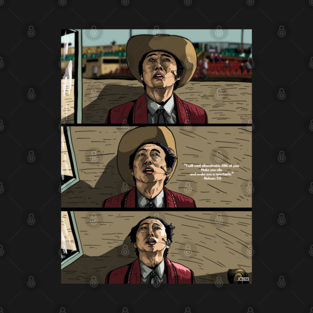 Nope "The Star Lasso Experience" Jupe illustration (digital) by StagArtStudios