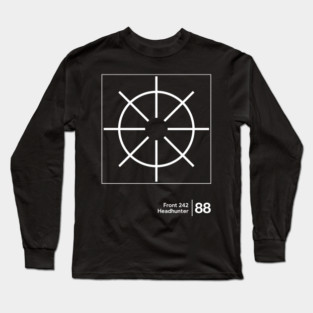 Headhunter / Minimalist Graphic Artwork Design Long Sleeve T-Shirt