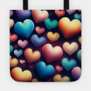 Hearts love Tote
