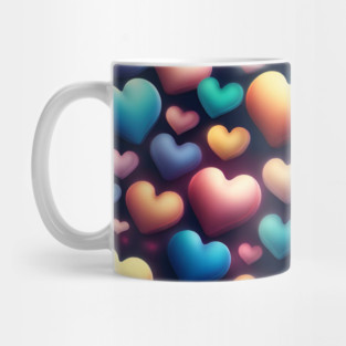 Hearts love Mug