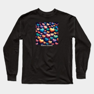 Hearts love Long Sleeve T-Shirt