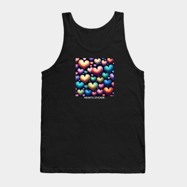 Hearts love Tank Top by BlackMeme94