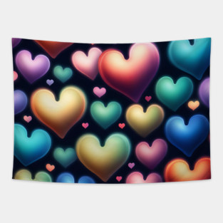 Hearts love Tapestry