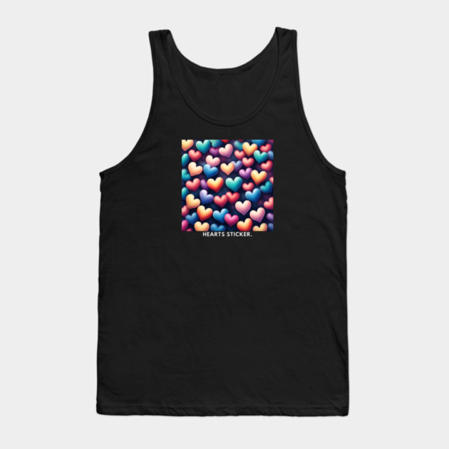 Hearts love Tank Top by BlackMeme94