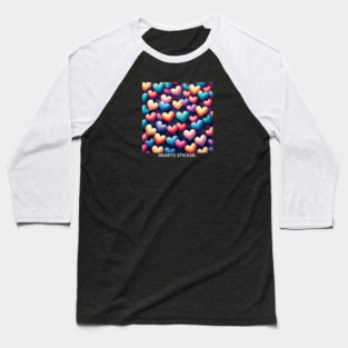 Hearts love Baseball T-Shirt