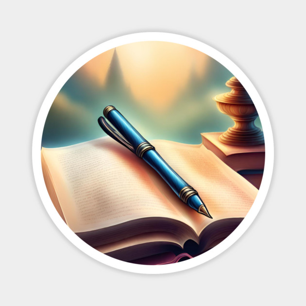 Book lovers gifts Magnet by BlackMeme94