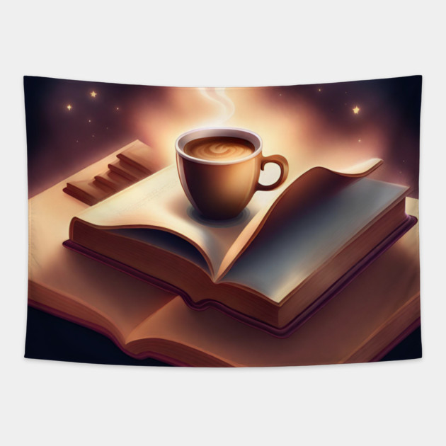 Book lovers gifts Tapestry by BlackMeme94