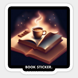 Book lovers gifts Sticker