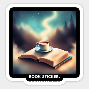 Book lovers gifts Sticker