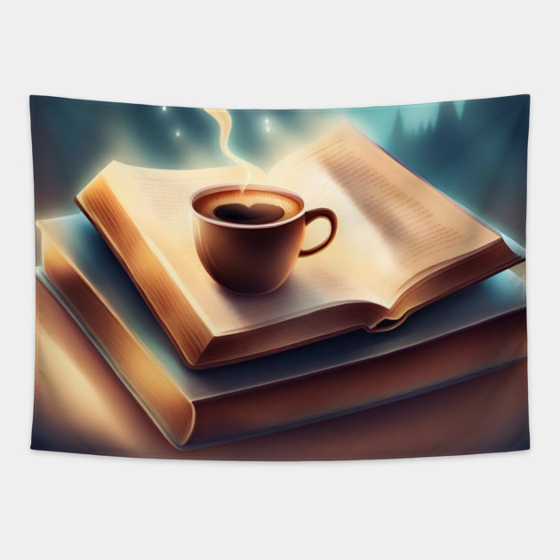 Book lovers gifts Tapestry by BlackMeme94