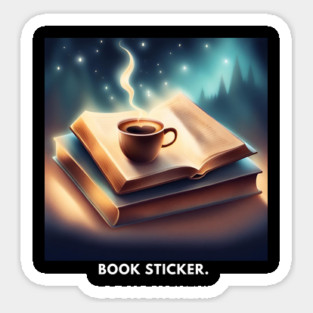 Book lovers gifts Sticker