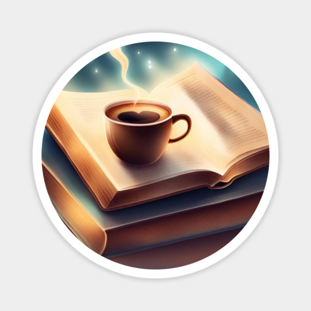 Book lovers gifts Magnet by BlackMeme94