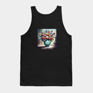 Flower vase Tank Top