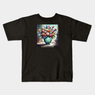 Flower vase Kids T-Shirt