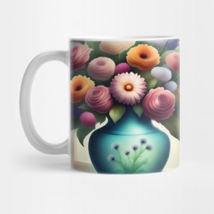 Flower vase Mug