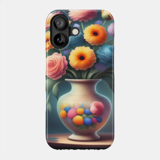 Flower vase Phone Case