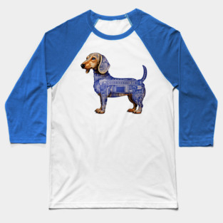 Wiener Blueprint Baseball T-Shirt