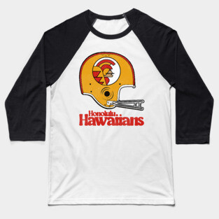 Defunct Honolulu Hawaiians Football Team Helmet Baseball T-Shirt