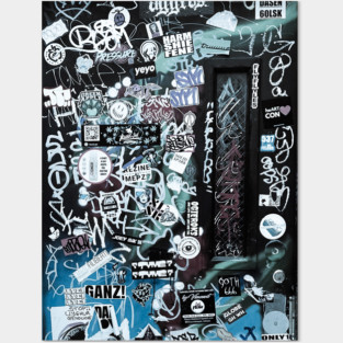 Street Style Tags Graffiti Pop Art Posters and Art