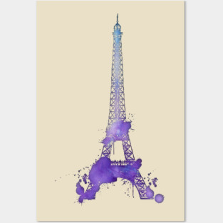 Eiffel Tower Posters and Art