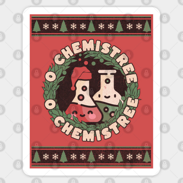 O Chemistree Christmas Sticker by HolidayBug