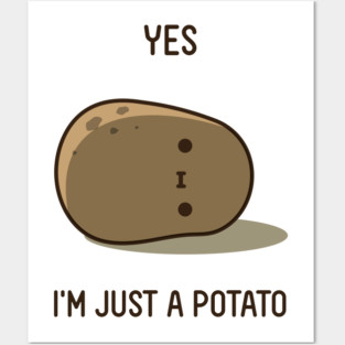 Cute Potato Posters and Art