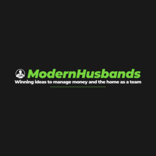 Modern Husbands Logo and Tagline T-Shirt