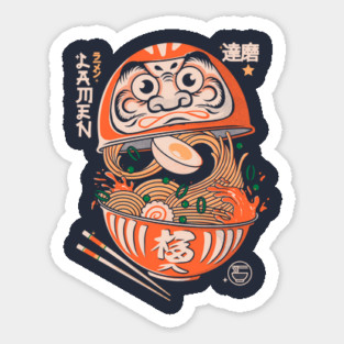 Daruma Ramen Sticker