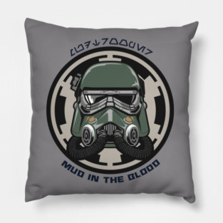 Mudtrooper - 'Mud in the Blood' Pillow