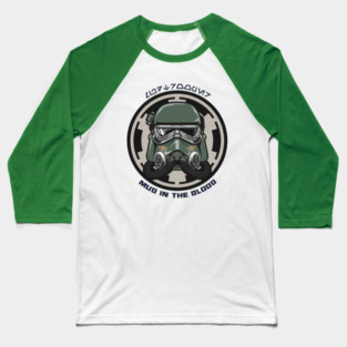 Mudtrooper - 'Mud in the Blood' Baseball T-Shirt