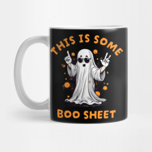 This Is Some Boo Sheet Halloween for women Mug