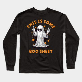 This Is Some Boo Sheet Halloween for women Long Sleeve T-Shirt