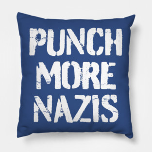 Punch-More-Nazis Pillow